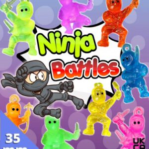 35mm Gevulde Capsule Ninja Battles Prijs per 100 stuks