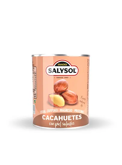 400104 Zoute pinda's met schil