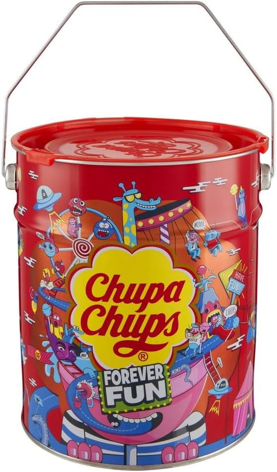 chupa chups Forever Fun 150 stuks in blik