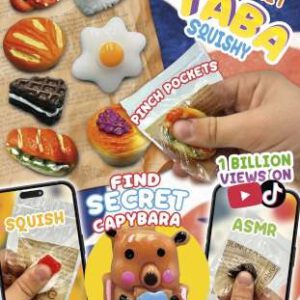 55mm Gevulde Capsule Squishy Taba Gourmet Prijs per 100 stuks