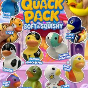 68mm Gevulde Capsule Soft and Squishy Quack Pack  Prijs per 100 stuks