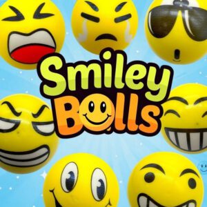 55mm Gevulde Capsule Smiley Balls Prijs per 100 stuks